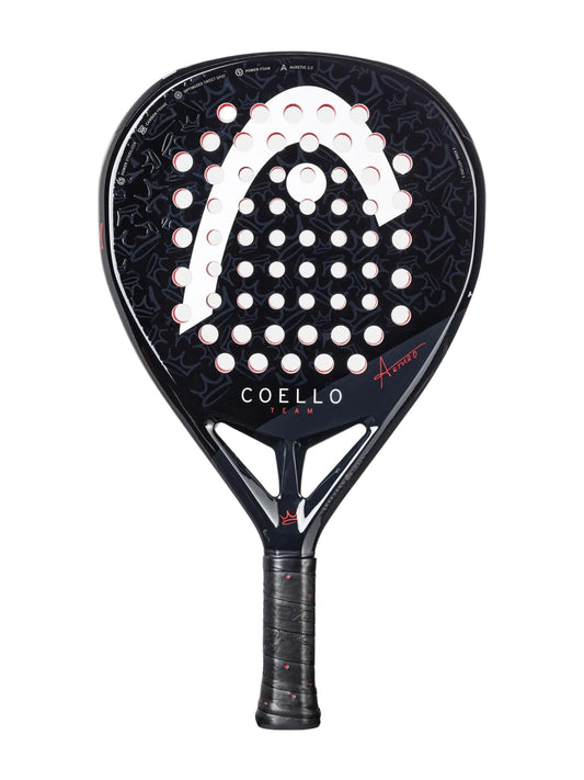 HEAD Coello motion padel racquet - diamond - head heavy - East Coast Padel Shop product photo - front