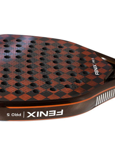 Siux Fenix Pro 5 padel racquet product photo angle - East Coast Padel