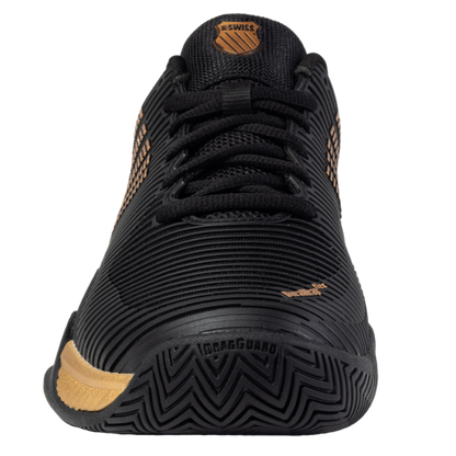 K-Swiss/Master Athletics Men's Hypercourt Express 2 Tennis Shoe (Black/Gold)