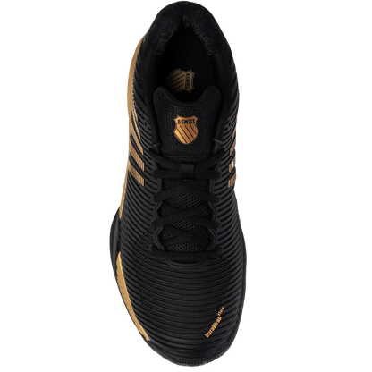 K-Swiss/Master Athletics Men's Hypercourt Express 2 Tennis Shoe (Black/Gold)