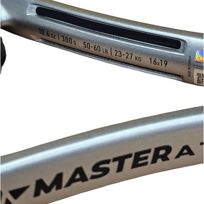 Master Athletics T98 Tennis Racket, Unstrung, Grip 2 (4 1/4")