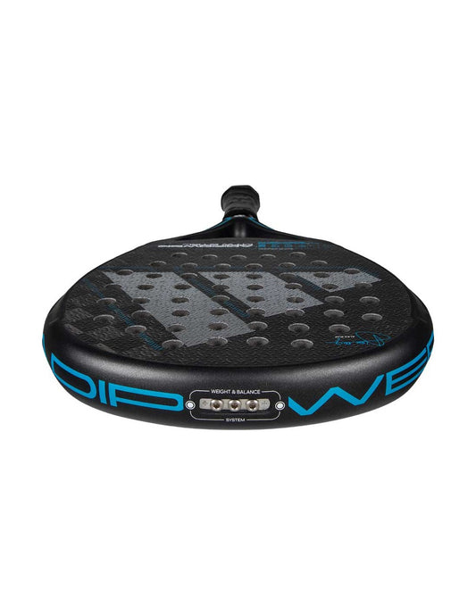 Adidas Adipower Multiweight Ctrl 3.4 padel racquet product photo - East Coast Padel angle 