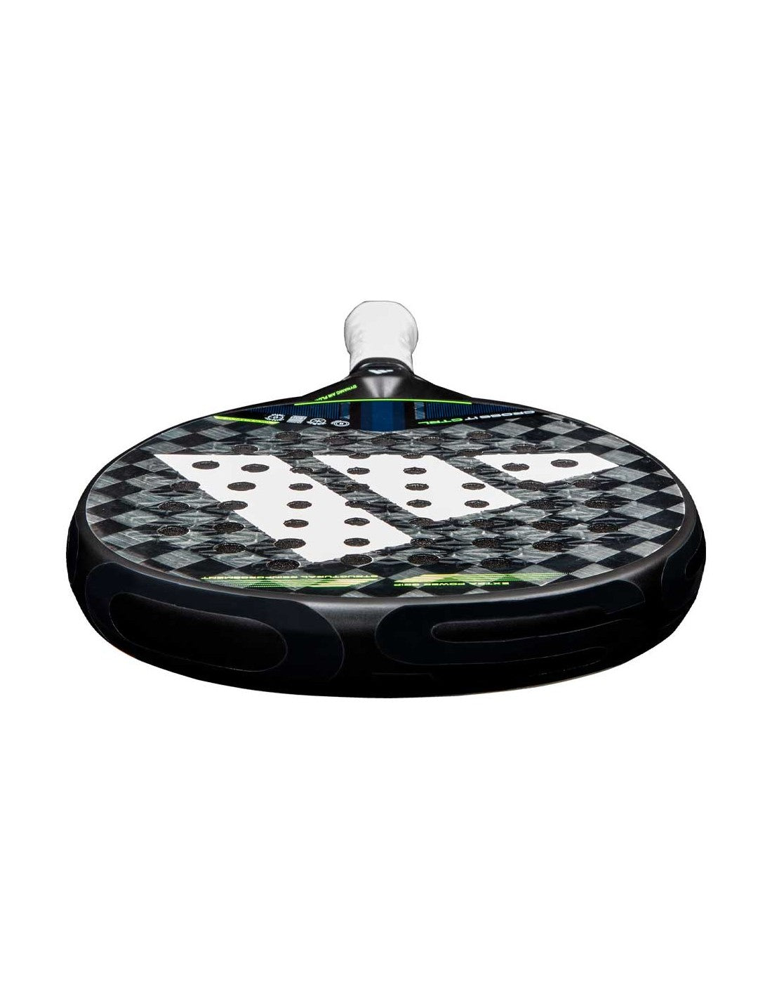 Adidas Cross It Ctrl 3.4 padel racquet product photo - East Coast Padel angle 