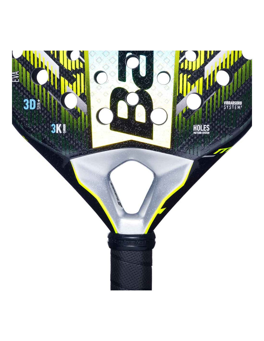 Babolat Counter Viper 2025 padel racquet product photo angle 2 - East Coast Padel 