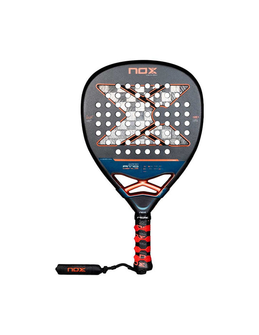 Nox AT10 Genius Attack 18K Alum padel racquet product photo - East Coast Padel 