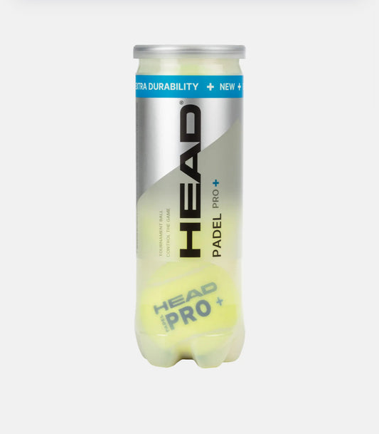 padel balls head pro+ case can - sporting goods - east coast padel shop