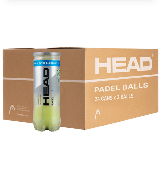 HEAD PRO+ | Box of 24 Cans sporting goods East Coast Padel product photo