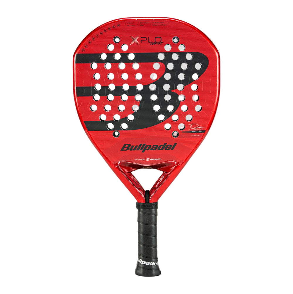 Bullpadel XPLO Comfort 2025 padel racquet geometric head head heavy East Coast Padel product photo