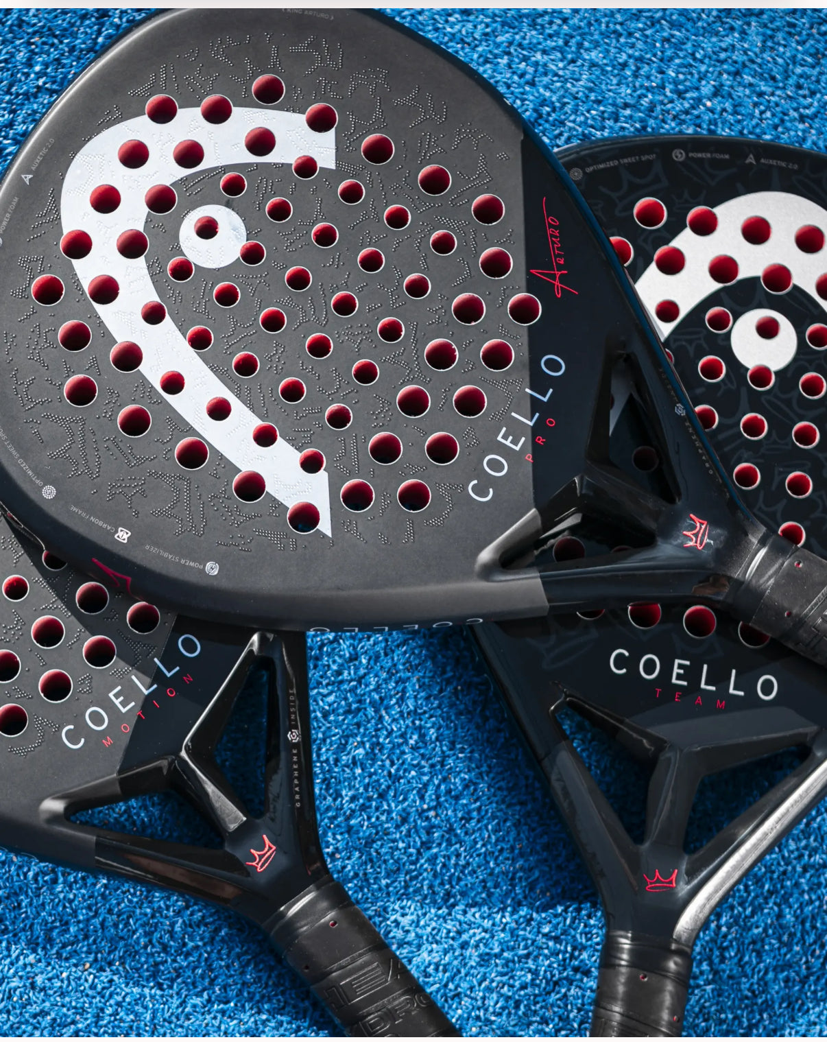 HEAD Coello Pro padel racquet diamond head head heavy East Coast Padel product photo