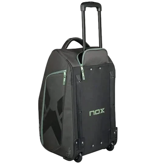 Nox AT10 Competition Trolley Backpack Black/Green Padel Bag