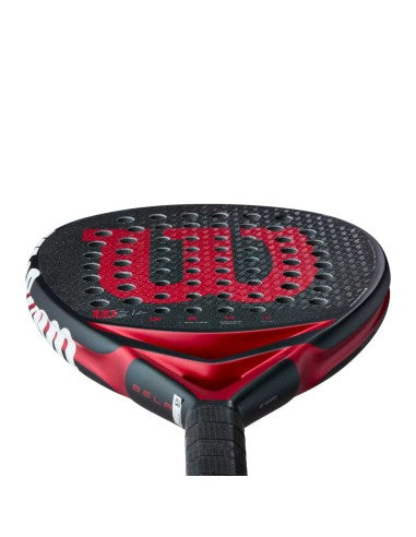 Wilson Bela V3 padel racquet product photo angle - East Coast Padel 